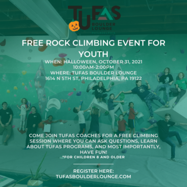 Free Youth Rock Climbing Event
